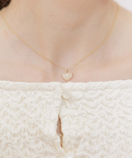 flower（フラワー）の「ピュアハートネックレス（ネックレス・レディース・ゴールド・FREE）」の10枚目の写真