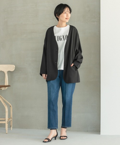 LEPSIM（レプシィム）の「キレイめクロスサンダル　269211（サンダル・レディース・ブラック/グレイッシュベージュ・MEDIUM/LARGE）」の6枚目の写真