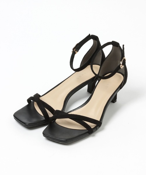 LEPSIM（レプシィム）の「キレイめクロスサンダル　269211（サンダル・レディース・ブラック/グレイッシュベージュ・MEDIUM/LARGE）」の19枚目の写真