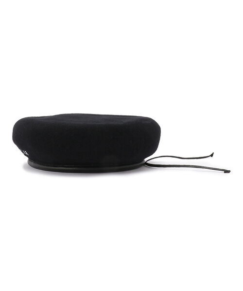 AZS TOKYO（アザストーキョー）の「AZSTOKYO/アザストーキョー/"I LOVE YOU" ベレー帽（ハンチング/ベレー帽・メンズ・ブラック・FREE）」の2枚目の写真