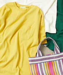 FREAK'S STORE（フリークスストア）の「【WEB限定】USAコットンビッグシルエットTシャツ（Tシャツ/カットソー）」