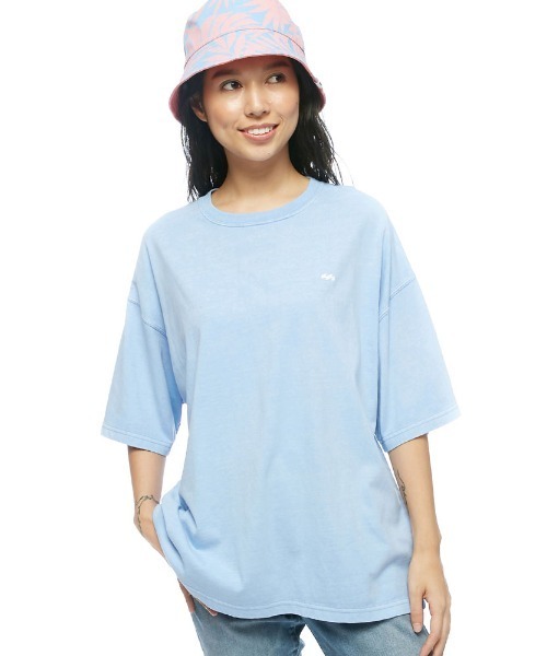 BILLABONG(ビラボン)の「BILLABONG レディース BIG CLEAN LOGO TEE Tシャツ 【2022年春夏モデル】/ビラボン半袖バックプリントTシャツ(Tシャツ/カットソー・レディース・オレンジ系その他/ホワイト/ブラック/ブルー・LARGE/MEDIUM)」の17枚目の写真