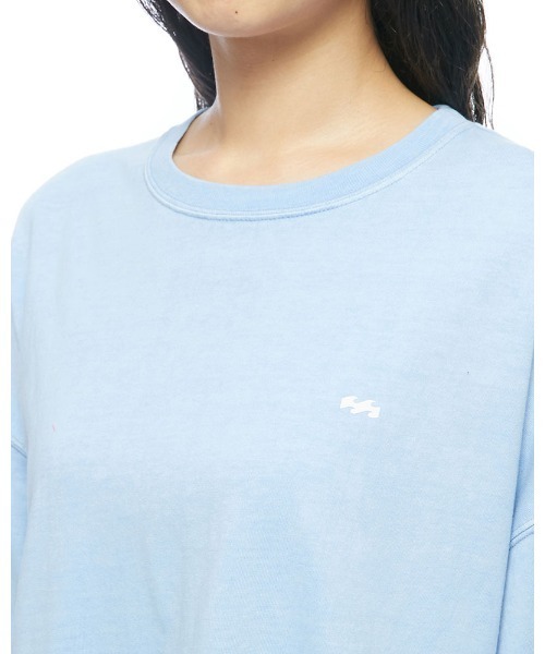 BILLABONG(ビラボン)の「BILLABONG レディース BIG CLEAN LOGO TEE Tシャツ 【2022年春夏モデル】/ビラボン半袖バックプリントTシャツ(Tシャツ/カットソー・レディース・オレンジ系その他/ホワイト/ブラック/ブルー・LARGE/MEDIUM)」の18枚目の写真