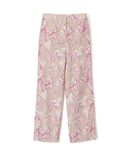 TOMORROWLAND (トゥモローランド)の「ヘメロカリスプリント ストレートパンツ(その他パンツ・レディース・グレー系その他/ベージュ系その他・36/34)」の15枚目の写真