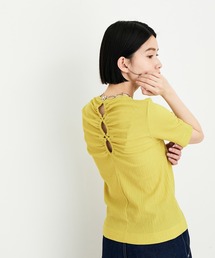 ADAM ET ROPE' | 【WEB限定】カットアウトプルオーバー(Tシャツ/カットソー)