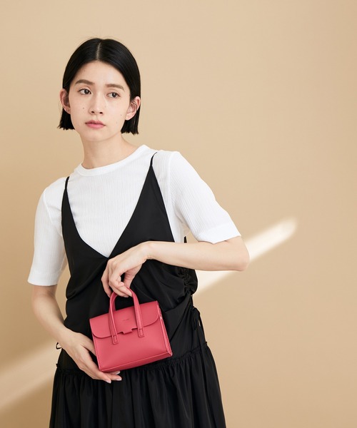 ADAM ET ROPE'（アダムエロペ）の「【一部直営店舗・WEB限定】カットアウトプルオーバー（Tシャツ/カットソー・レディース・ホワイト/ブラック/グリーン系その他・FREE）」の2枚目の写真