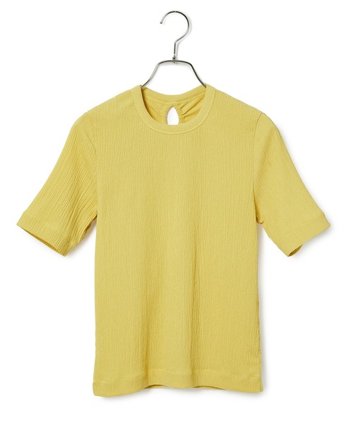 ADAM ET ROPE'（アダムエロペ）の「【一部直営店舗・WEB限定】カットアウトプルオーバー（Tシャツ/カットソー・レディース・ホワイト/ブラック/グリーン系その他・FREE）」の11枚目の写真