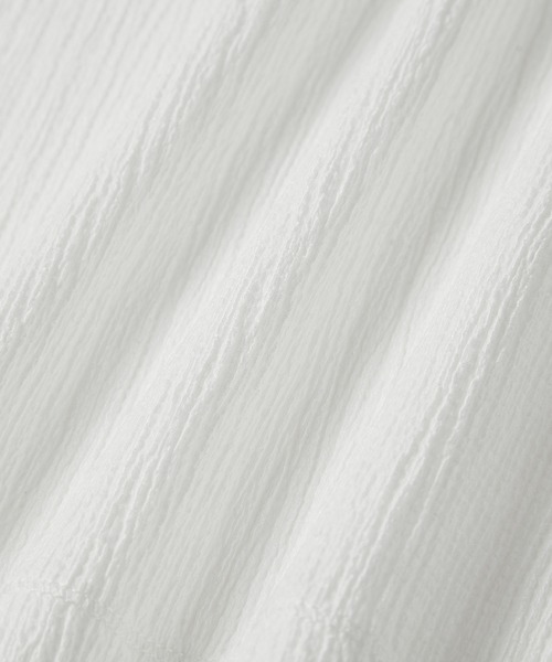 ADAM ET ROPE'（アダムエロペ）の「【一部直営店舗・WEB限定】カットアウトプルオーバー（Tシャツ/カットソー・レディース・ホワイト/ブラック/グリーン系その他・FREE）」の18枚目の写真