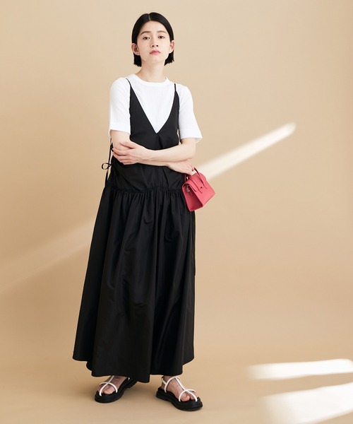 ADAM ET ROPE'（アダムエロペ）の「【一部直営店舗・WEB限定】カットアウトプルオーバー（Tシャツ/カットソー・レディース・ホワイト/ブラック/グリーン系その他・FREE）」の20枚目の写真