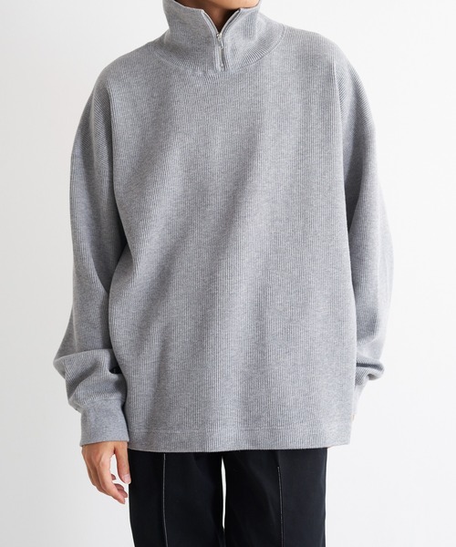 KIIT（キート）の「KIIT キート / HIGHT NECK TRACK PULLOVER オーバー 