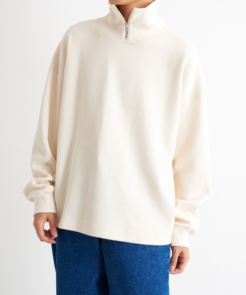KIIT（キート）の「KIIT キート / HIGHT NECK TRACK PULLOVER オーバー 