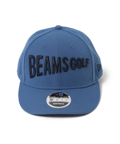 NEW ERA × BEAMS GOLF / 別注 9FIFTY メッシュ フラットバイザー