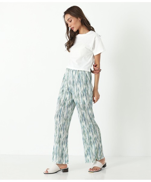 ANAP（アナップ）の「シンプルクロップドTシャツ（Tシャツ/カットソー・レディース・グレー/パープル/オフホワイト/ブラック/ベージュ・FREE）」の13枚目の写真