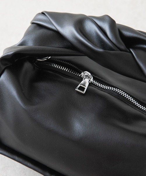 rectangle（レクタングル）の「ツイストハンドルバッグ（ハンドバッグ・レディース・ブラック/グリーン・FREE）」の17枚目の写真