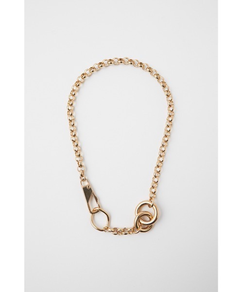 MOUSSY（マウジー）の「THICK CHAIN 2WAY ネックレス（ネックレス・レディース・ゴールド/シルバー・FREE）」の8枚目の写真
