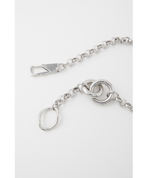 MOUSSY（マウジー）の「THICK CHAIN 2WAY ネックレス（ネックレス・レディース・ゴールド/シルバー・FREE）」の5枚目の写真