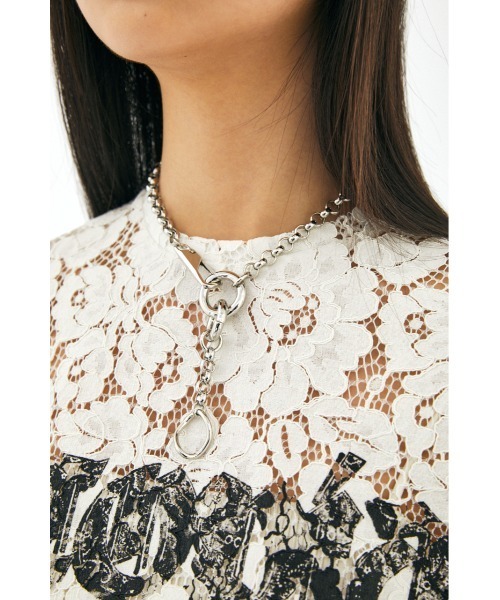 MOUSSY（マウジー）の「THICK CHAIN 2WAY ネックレス（ネックレス・レディース・ゴールド/シルバー・FREE）」の7枚目の写真