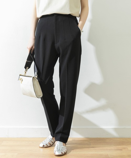 URBAN RESEARCH（アーバンリサーチ）の「ハイウエストスリムテーパードパンツ（その他パンツ・レディース・ピンク/ネイビー/オフホワイト・34/36/38）」の14枚目の写真