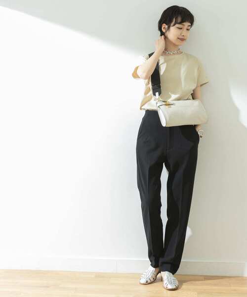 URBAN RESEARCH（アーバンリサーチ）の「ハイウエストスリムテーパードパンツ（その他パンツ・レディース・ピンク/ネイビー/オフホワイト・34/36/38）」の20枚目の写真