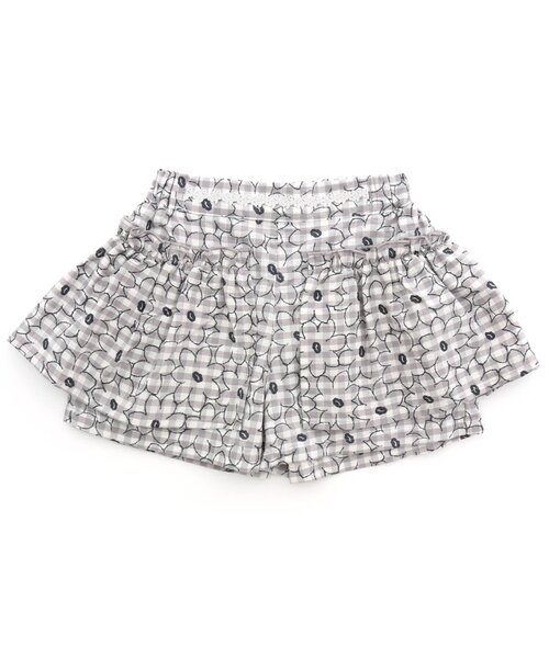 Seraph（セラフ）の「スカートパンツ ショート丈（その他パンツ・キッズ・ベージュ/グレー/イエロー/ラベンダー・90/100/110/120/80/130/140）」の2枚目の写真