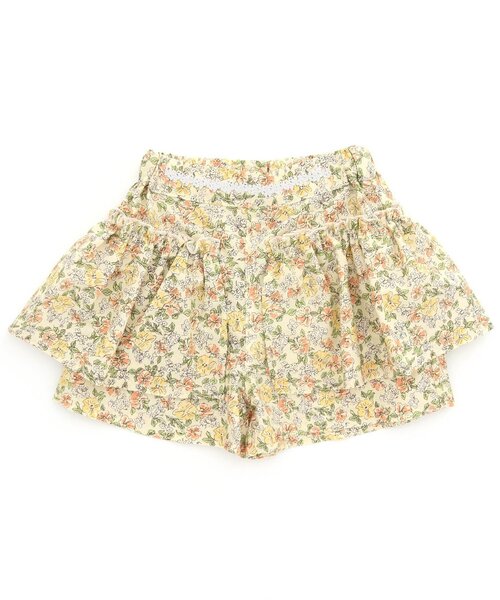 Seraph（セラフ）の「スカートパンツ ショート丈（その他パンツ・キッズ・ベージュ/グレー/イエロー/ラベンダー・90/100/110/120/80/130/140）」の4枚目の写真