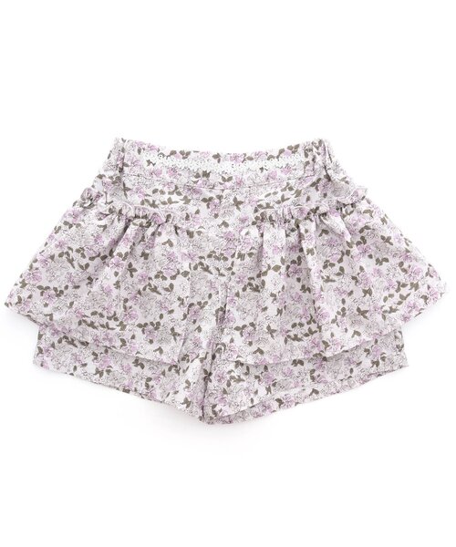 Seraph（セラフ）の「スカートパンツ ショート丈（その他パンツ・キッズ・ベージュ/グレー/イエロー/ラベンダー・90/100/110/120/80/130/140）」の11枚目の写真