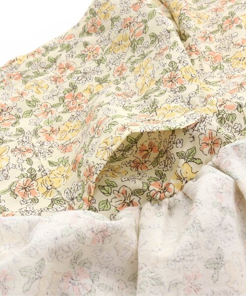 Seraph（セラフ）の「スカートパンツ ショート丈（その他パンツ・キッズ・ベージュ/グレー/イエロー/ラベンダー・90/100/110/120/80/130/140）」の7枚目の写真