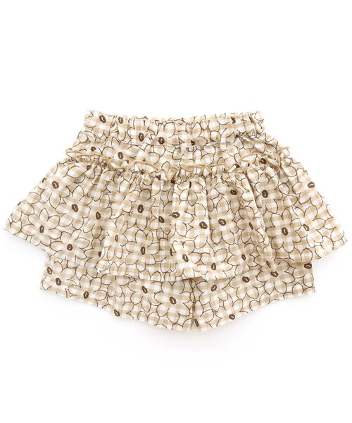 Seraph（セラフ）の「スカートパンツ ショート丈（その他パンツ・キッズ・ベージュ/グレー/イエロー/ラベンダー・90/100/110/120/80/130/140）」の12枚目の写真