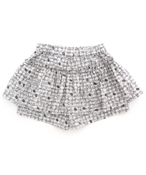 Seraph（セラフ）の「スカートパンツ ショート丈（その他パンツ・キッズ・ベージュ/グレー/イエロー/ラベンダー・90/100/110/120/80/130/140）」の8枚目の写真