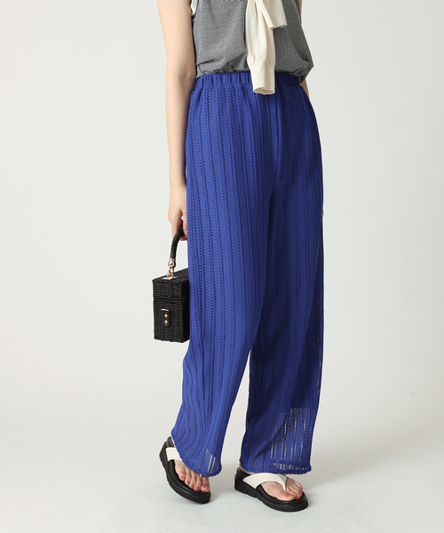 B.C STOCK（ベーセーストック）の「透かしレースパンツ（その他パンツ・レディース・ホワイト/ブラック/ブルー・FREE）」の16枚目の写真