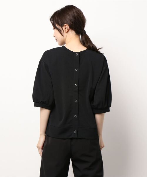 KOBE LETTUCE（コウベレタス）の「前後2wayカットジョーゼットトップス（Tシャツ/カットソー・レディース・ホワイト/ブラック/ピンク/ミント・FREE）」の16枚目の写真