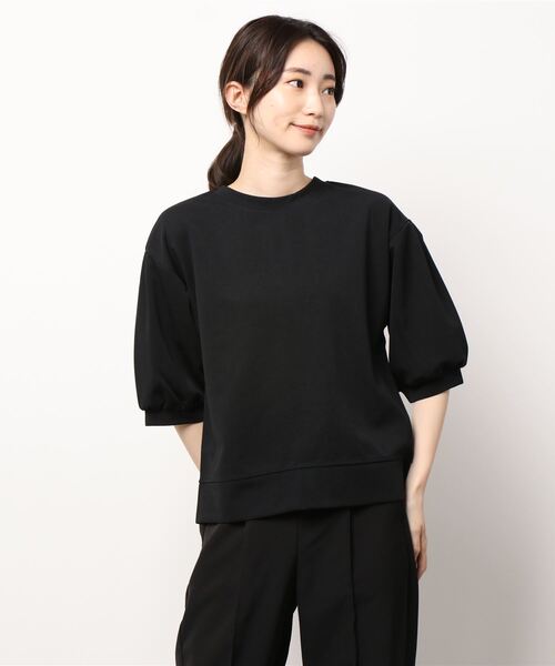 KOBE LETTUCE（コウベレタス）の「前後2wayカットジョーゼットトップス（Tシャツ/カットソー・レディース・ホワイト/ブラック/ピンク/ミント・FREE）」の15枚目の写真