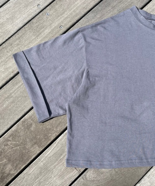 Vicente（ヴィセンテ）の「Basic short tee（Tシャツ/カットソー・レディース・ブラック/ダークグレー/ピンク・FREE）」の14枚目の写真