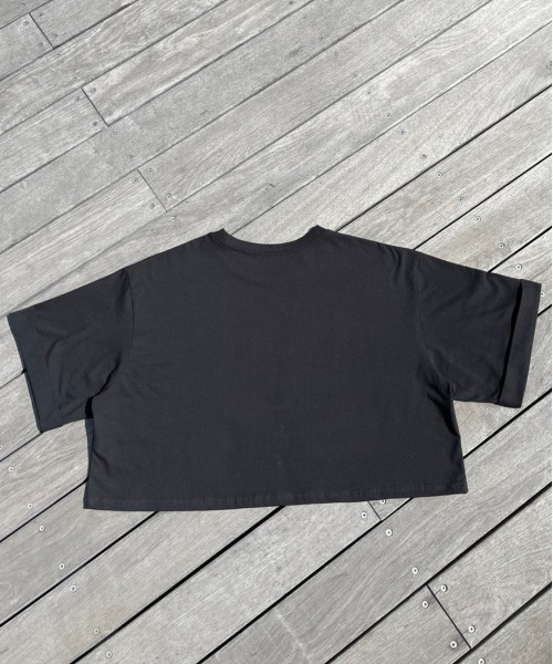 Vicente（ヴィセンテ）の「Basic short tee（Tシャツ/カットソー・レディース・ブラック/ダークグレー/ピンク・FREE）」の12枚目の写真