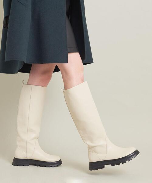 BEAUTY&YOUTH UNITED ARROWS(ビューティーアンドユースユナイテッドアローズ)の「ロングブーツ(ブーツ・レディース・ブラック/ナチュラル・38/39/36/37)」の11枚目の写真