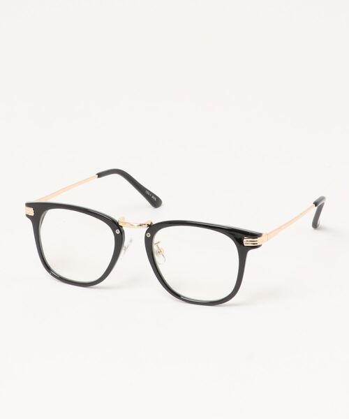 LUGG NAGG（ラグナグ）の「【LUGG NAGG SELECT/ ラグナグセレクト】UV400 セルフレームウエリントンサングラス（サングラス・メンズ・ブラウン/ブラウン系1/ブラック系1/グレー/ブラウン系2/ブラック系2/クリアブラウン/ブラウン系3/ブラック系3/ブルー/ブラウン系4/パープル/イエロー/ブラウン系5/ブラック系5/ブラック/ブラック系4・FREE）」の2枚目の写真