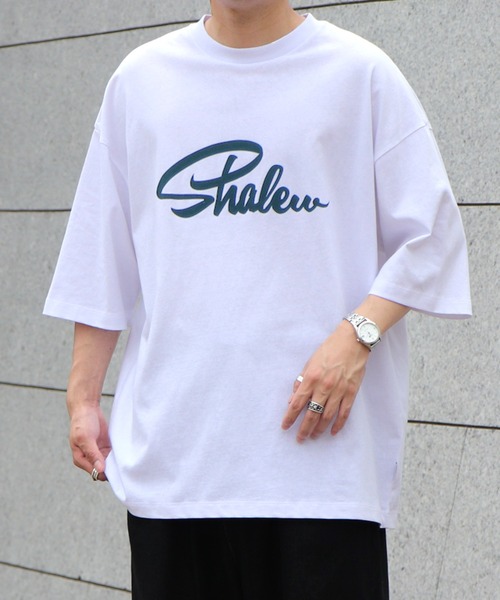 ILL'S(イルズ)の「筆記ロゴビッグTシャツ【ILL'S】(Tシャツ/カットソー・メンズ・ブラック/ホワイト/ホワイト系その他・L/M)」の2枚目の写真