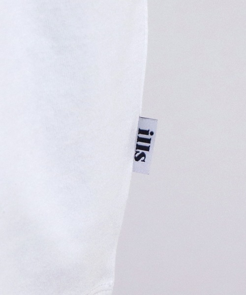 ILL'S(イルズ)の「筆記ロゴビッグTシャツ【ILL'S】(Tシャツ/カットソー・メンズ・ブラック/ホワイト/ホワイト系その他・L/M)」の11枚目の写真
