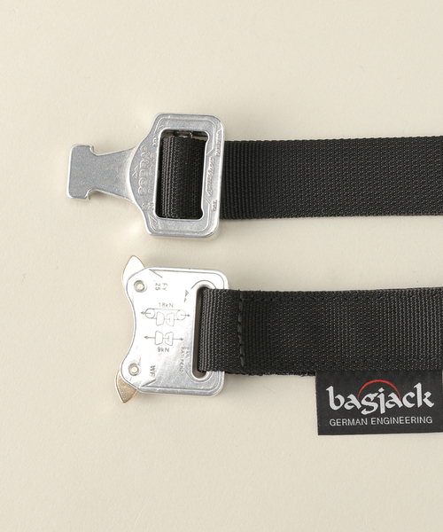 WISM(ウィズム)の「【BAGJACK / バッグジャック】COBRA 25mm BELT(ベルト・メンズ・ブラック・FREE)」の2枚目の写真