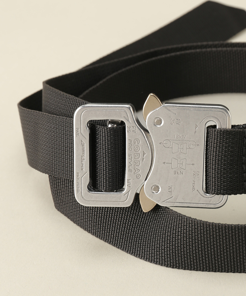 WISM(ウィズム)の「【BAGJACK / バッグジャック】COBRA 25mm BELT(ベルト・メンズ・ブラック・FREE)」の8枚目の写真