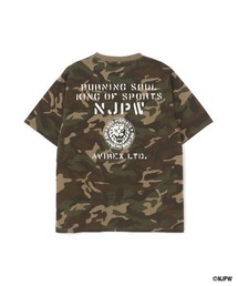 AVIREX | 【新日本プロレスリング × AVIREX】半袖 カモフラージュ Tシャツ / S/S CAMOUFLAGE T-SHIRT(Tシャツ/カットソー)