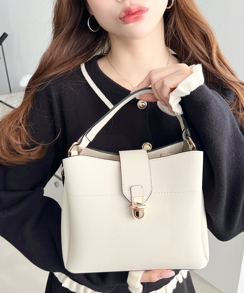 Lさま専用　新品ワンハンドルMサイズ　ダークブラウン　足付き　ショルダーカスタム 20240919115606_4.jpg