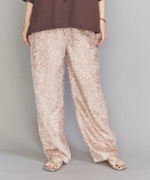 PROVOKE （プロヴォーク）の「【別注】＜provoke＞シャギー パンツ（その他パンツ・レディース・ブラック/ライトピンク・FREE）」の11枚目の写真