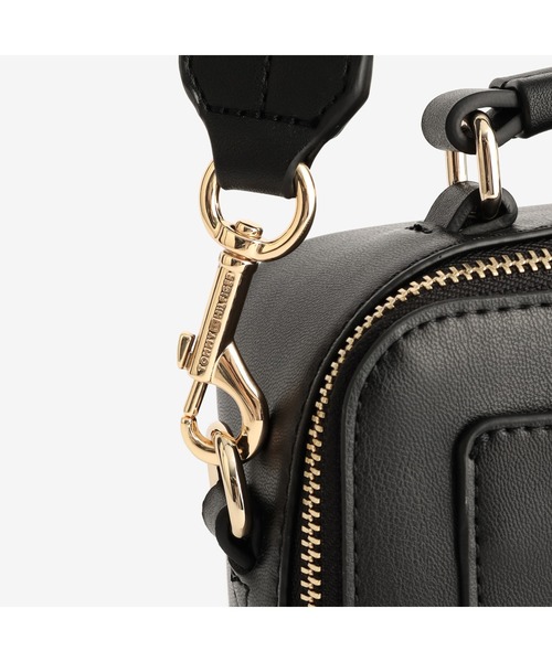 TOMMY HILFIGER（トミーヒルフィガー）の「2WAYミニトランクバッグ（ショルダーバッグ・レディース・ブラック・FREE）」の9枚目の写真