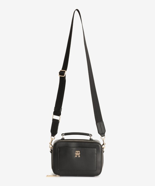 TOMMY HILFIGER（トミーヒルフィガー）の「2WAYミニトランクバッグ（ショルダーバッグ・レディース・ブラック・FREE）」の11枚目の写真