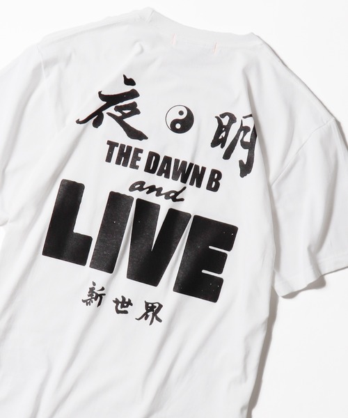 NEW YOAKE POST(ニューヨアケポスト)の「NEW YOAKE POST/ニューヨアケポスト 暮らしの覚醒 半袖Tシャツ(Tシャツ/カットソー・メンズ・ホワイト/ブラック・M/L/XL/XXL)」の9枚目の写真
