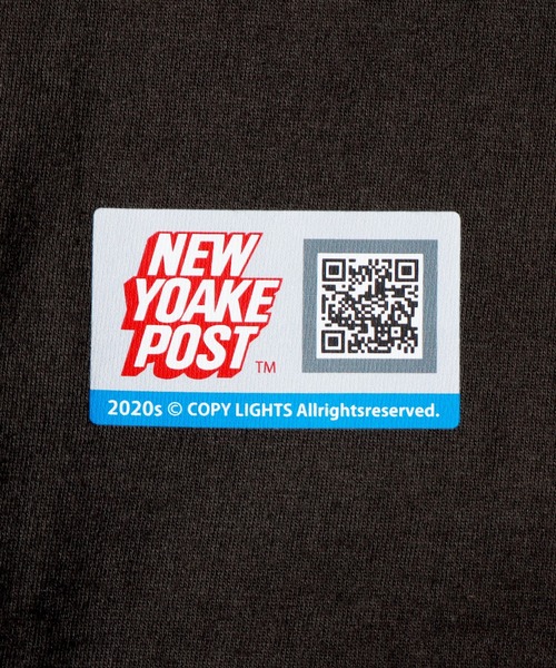 NEW YOAKE POST(ニューヨアケポスト)の「NEW YOAKE POST/ニューヨアケポスト 暮らしの覚醒 半袖Tシャツ(Tシャツ/カットソー・メンズ・ホワイト/ブラック・M/L/XL/XXL)」の16枚目の写真