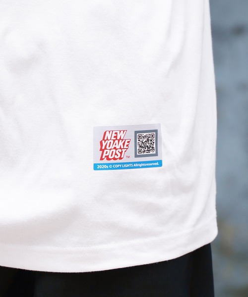 NEW YOAKE POST(ニューヨアケポスト)の「NEW YOAKE POST/ニューヨアケポスト 暮らしの覚醒 半袖Tシャツ(Tシャツ/カットソー・メンズ・ホワイト/ブラック・M/L/XL/XXL)」の19枚目の写真