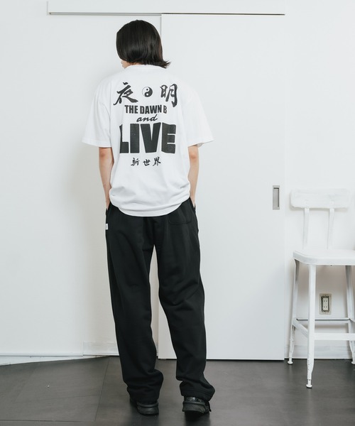 NEW YOAKE POST(ニューヨアケポスト)の「NEW YOAKE POST/ニューヨアケポスト 暮らしの覚醒 半袖Tシャツ(Tシャツ/カットソー・メンズ・ホワイト/ブラック・M/L/XL/XXL)」の22枚目の写真