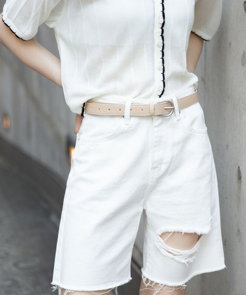ALAND(エーランド)の「【UNISEX】3.3 Field Trip/ラウンドベルト 25 2163932(ベルト・レディース・ベージュ/ブラウン/ブラック・FREE)」の4枚目の写真